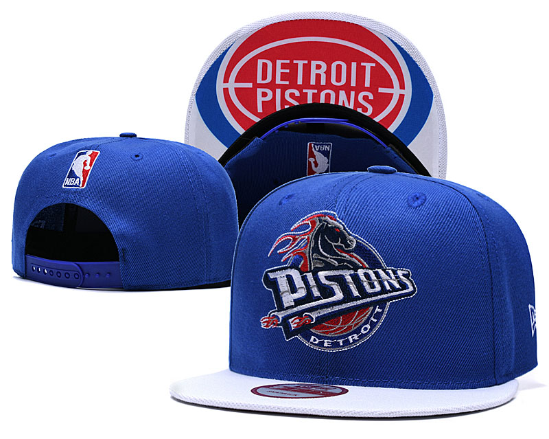2021 NBA Detroit Pistons Hat TX0902